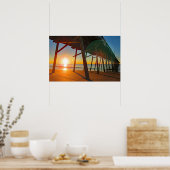 Activiteiten in de omgeving van Bogue Inlet Pier Poster (Keuken)