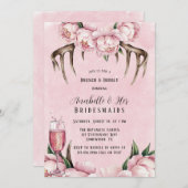 Activiteiten in de omgeving van Boho Antler & Pink Kaart (Voorkant / Achterkant)