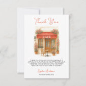 Activiteiten in de omgeving van Bonjour Bebe Paris Bedankkaart (Voorkant)