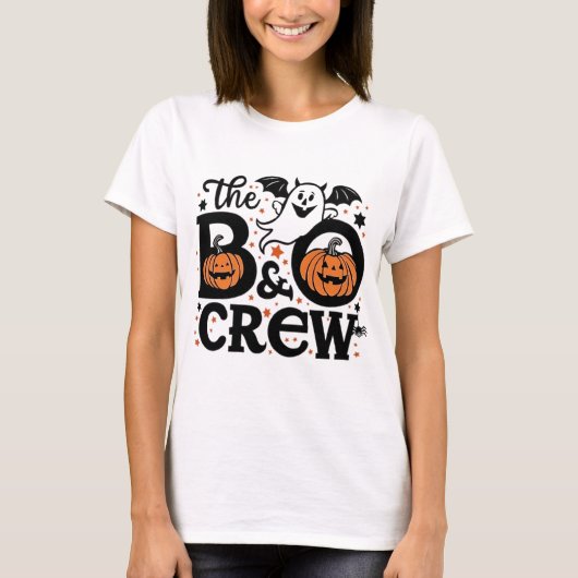 Activiteiten in de omgeving van Boo Crew Ghost Hal T-shirt (Voorkant)