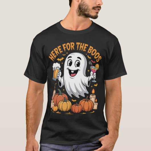 Activiteiten in de omgeving van Boos Funny Ghost H T-shirt (Voorkant)