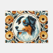 Activiteiten in de omgeving van Border Collie Flow Deurmat (Voorkant)