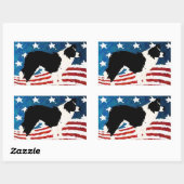 Activiteiten in de omgeving van Border Collie Stic Rechthoekige Sticker (Vel)