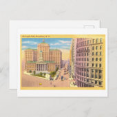 Activiteiten in de omgeving van Borough Hall in Br Briefkaart (Voorkant / Achterkant)