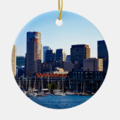 Activiteiten in de omgeving van Boston Massachuset Keramisch Ornament (Voorkant)