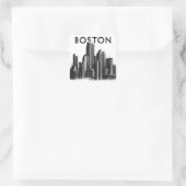 Activiteiten in de omgeving van Boston Massachuset Vierkante Sticker (Tas)