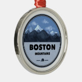 Activiteiten in de omgeving van Boston Mountains A Metalen Ornament (Rechts)
