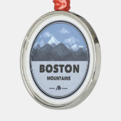 Activiteiten in de omgeving van Boston Mountains A Metalen Ornament (Links)