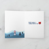 Activiteiten in de omgeving van Boston Terrier Sno Bedankkaart (Binnen)