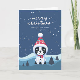 Activiteiten in de omgeving van Boston Terrier Sno Bedankkaart