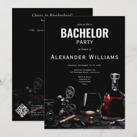 Activiteiten in de omgeving van Bourbon & Cigars K Kaart (Voorkant / Achterkant)