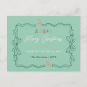 Activiteiten in de omgeving van Bow & Trees Doodle Feestdagenkaart (Voorkant)