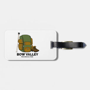Activiteiten in de omgeving van Bow Valley Provinc Bagagelabel