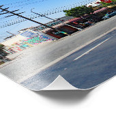 Activiteiten in de omgeving van Boyle Heights City Foto Afdruk (Hoek)