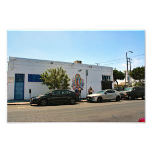 Activiteiten in de omgeving van Boyle Heights City Foto Afdruk