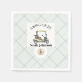 Activiteiten in de omgeving van Boy's 5th Birthday Servet (Voorkant)