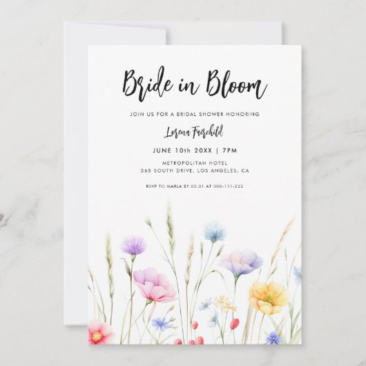 Activiteiten in de omgeving van Bride in Bloom Mod Kaart (Voorkant)