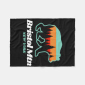 Activiteiten in de omgeving van Bristol Mountain N Fleece Deken (Voorkant (Horizontaal))