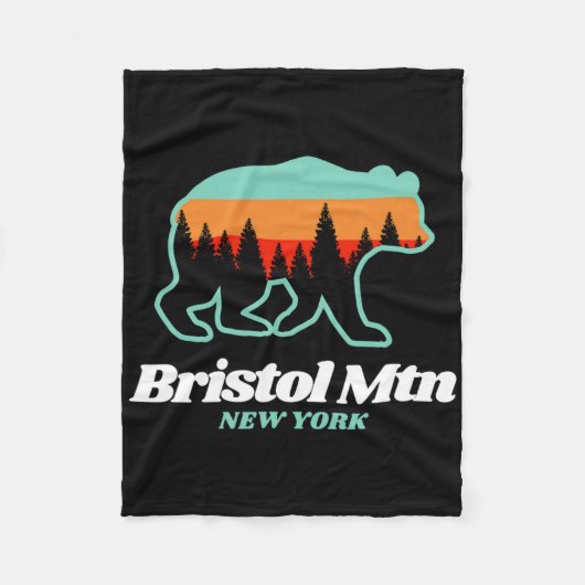 Activiteiten in de omgeving van Bristol Mountain N Fleece Deken (Voorkant)