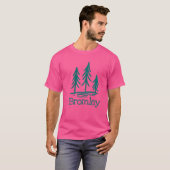 Activiteiten in de omgeving van Bromley Mountain V T-shirt (Voorkant volledig)
