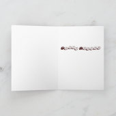 Activiteiten in de omgeving van "Brown Bunny" Rabb Feestdagen Kaart (Binnen)