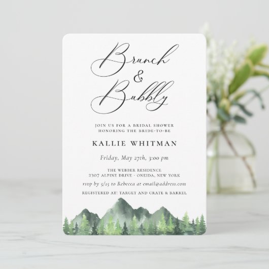 Activiteiten in de omgeving van Brunch and Bubbly  Kaart (Staand voorkant)