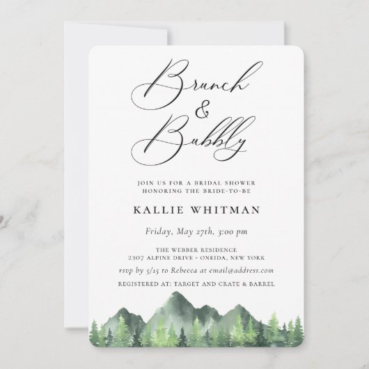 Activiteiten in de omgeving van Brunch and Bubbly Kaart (Voorkant)