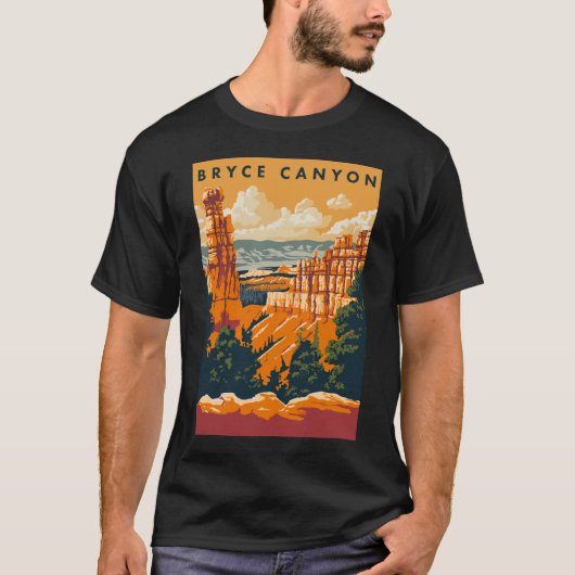 Activiteiten in de omgeving van Bryce Canyon Natio T-shirt (Voorkant)