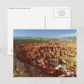 Activiteiten in de omgeving van Bryce Canyon, Utah Briefkaart (Voorkant / Achterkant)