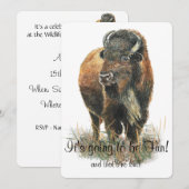 Activiteiten in de omgeving van Buffalo Bison Wild Kaart (Voorkant / Achterkant)