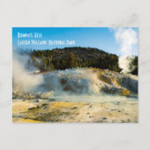 Activiteiten in de omgeving van Bumpass Hell - Las Briefkaart (Voorkant)