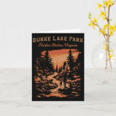 Activiteiten in de omgeving van Burke Lake Park Fa Kaart (Gele Bloem)