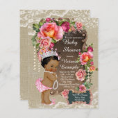 Activiteiten in de omgeving van Burlap Lace Pearl  Kaart (Voorkant / Achterkant)