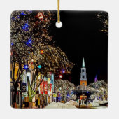 Activiteiten in de omgeving van Burlington, Vermon Keramisch Ornament (Achterkant)