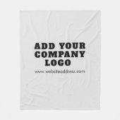 Activiteiten in de omgeving van Business Logo Hote Fleece Deken (Voorkant)