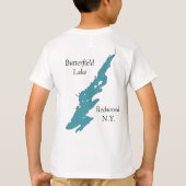 Activiteiten in de omgeving van Butterfield Lake L T-shirt (Achterkant)