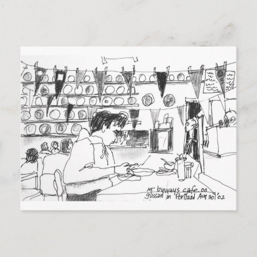 Activiteiten in de omgeving van Byways Cafe on Gli Briefkaart (Voorkant)