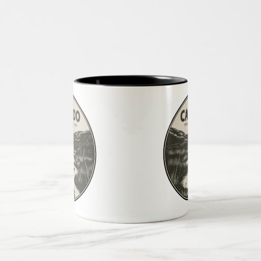 Activiteiten in de omgeving van Caddo National Gra Tweekleurige Koffiemok (Center)