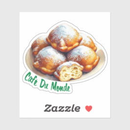 Activiteiten in de omgeving van Cafe du Monde New  Sticker