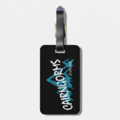 Activiteiten in de omgeving van Cairngorms Nationa Bagagelabel (Achterkant verticaal)