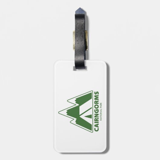 Activiteiten in de omgeving van Cairngorms Nationa Bagagelabel (Achterkant verticaal)