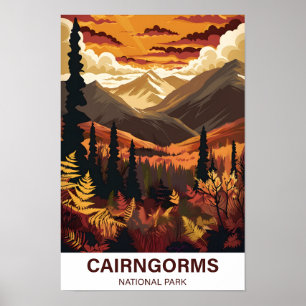 Activiteiten in de omgeving van Cairngorms Nationa Poster