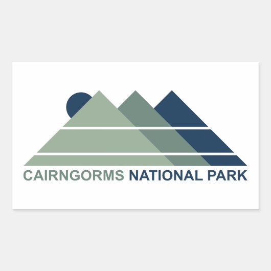 Activiteiten in de omgeving van Cairngorms Nationa Rechthoekige Sticker (Voorkant)