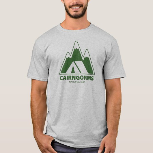 Activiteiten in de omgeving van Cairngorms Nationa T-shirt (Voorkant)