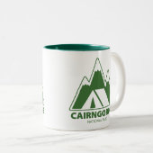 Activiteiten in de omgeving van Cairngorms Nationa Tweekleurige Koffiemok (Voorkant rechts)