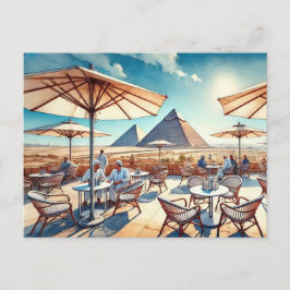 Activiteiten in de omgeving van Caïro Egypt Giza P Briefkaart