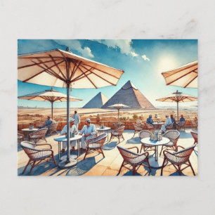 Activiteiten in de omgeving van Caïro Egypt Giza P Briefkaart