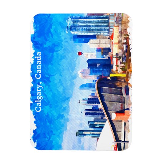Activiteiten in de omgeving van Calgary Alberta Ca Magneet (Verticaal)