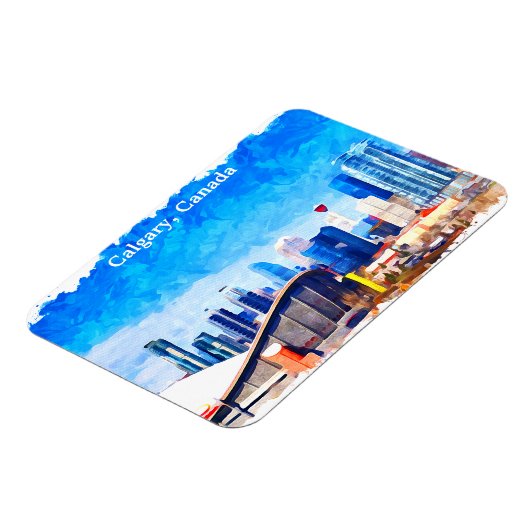 Activiteiten in de omgeving van Calgary Alberta Ca Magneet (Linkerzijde)