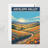 Activiteiten in de omgeving van California Antelop Briefkaart (Voorkant / Achterkant)